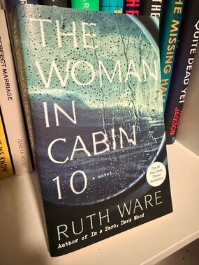 The Woman in Cabin 10 by Ruth Ware - Blue Cover